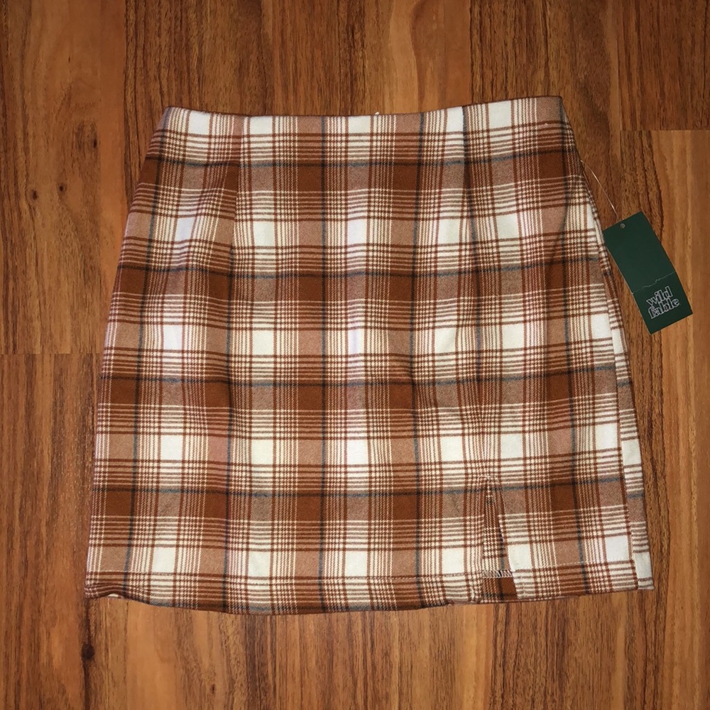 Wild Fable plaid skirt NWT